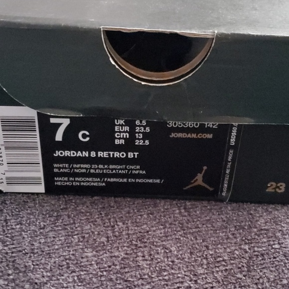 Air Jordan 8 Retro Three Peat - Picture 5 of 5